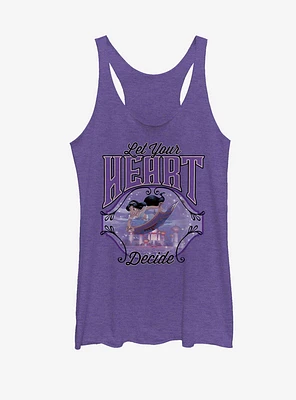 Disney Princess Jasmine Heart Decide Womens Tank