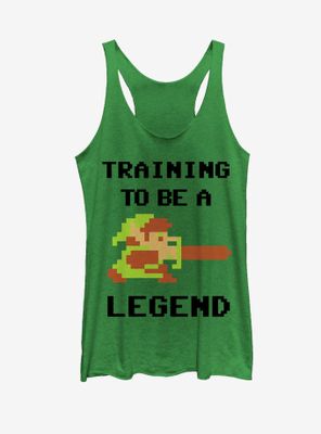 Nintendo Legend of Zelda Link Training Womens Tank