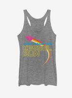 Star Wars Made Kessel Run Rainbow Womens Tank