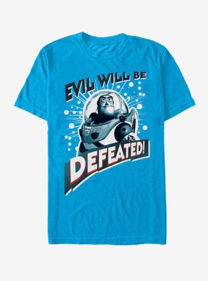 Disney Toy Story Buzz Lightyear Defeat Evil T-Shirt