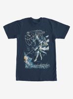 Star Wars Luke Skywalker and Princess Leia T-Shirt