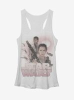 Star Wars Classic Rey and Finn Womens Tank