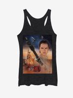 Star Wars Rey Collage Womens Tank