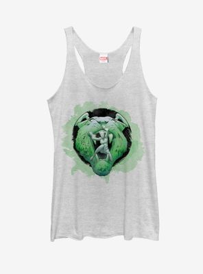 Marvel White Tiger Watercolor Print Womens Tank