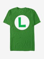 Nintendo Luigi Circle Icon T-Shirt