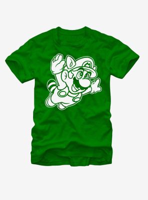 Nintendo Raccoon Mario T-Shirt