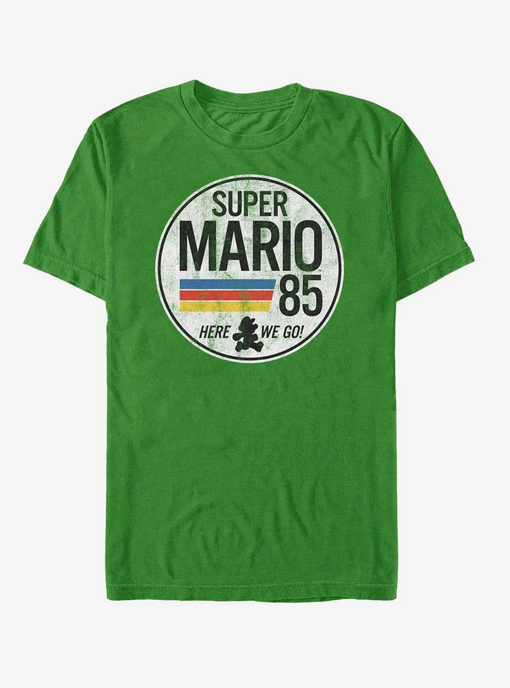 Nintendo Super Mario Retro Rainbow Ring T-Shirt