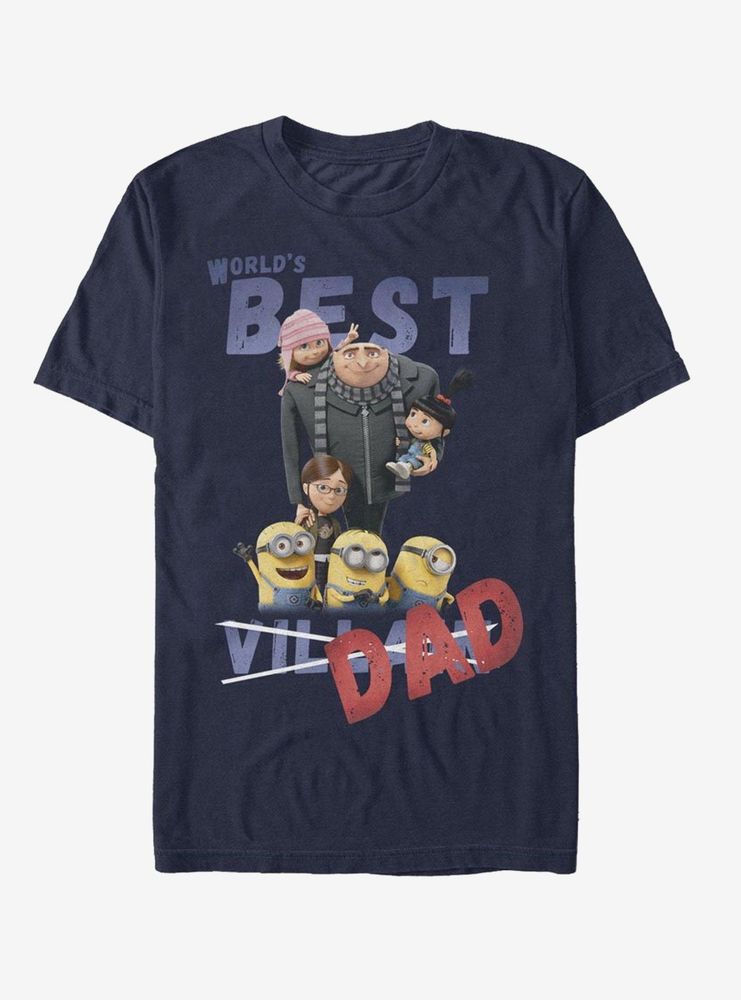 Despicable Me World's Best Villain Dad T-Shirt