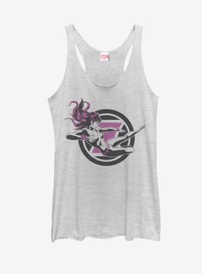 Marvel Black Widow Flying Kick Womens Tank