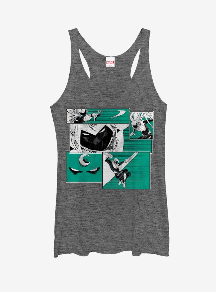 Marvel Moon Knight Panels Womens Tank