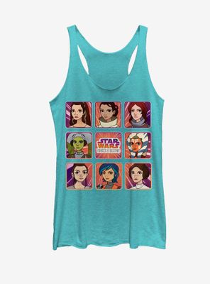 Star Wars Panels Womens Tank