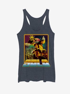 Star Wars Vintage Character Frame Womens Tank