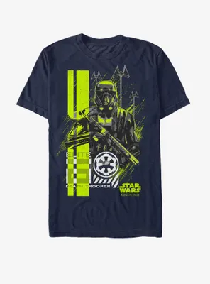 Star Wars Death Trooper Battle Stance T-Shirt