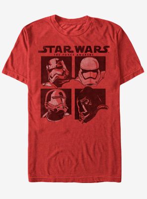 Star Wars The Force Awakens Stormtroopers and Kylo Ren T-Shirt