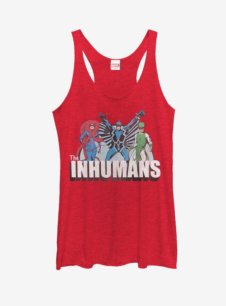 Marvel Inhumans Royal Characters Womens Tank