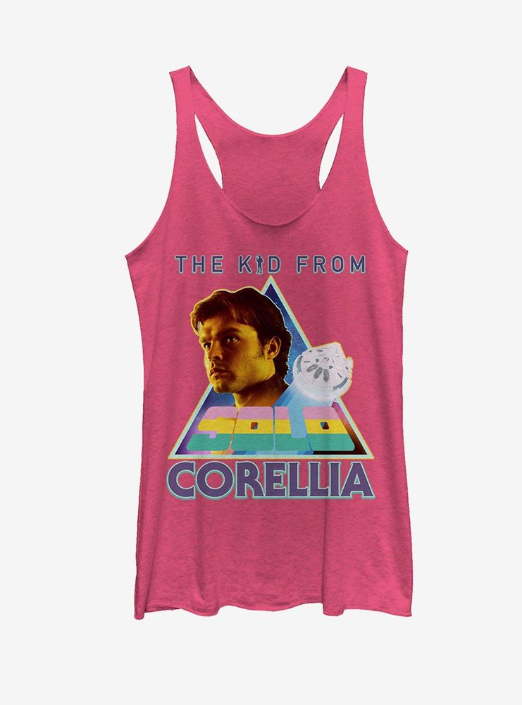 Star Wars Kid from Corellia Triangle Womens Tank