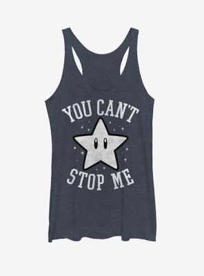 Nintendo Super Star You Can't Stop Me Womens Tank