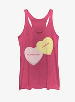 Star Wars Valentine's Day I Love You Know Hearts Womens Tank