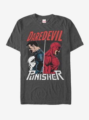 Marvel The Punisher vs. Daredevil T-Shirt