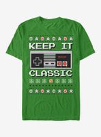 Nintendo Ugly Christmas Sweater NES Classic Controller T-Shirt