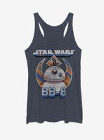 Star Wars The Force Awakens BB8 Droid Womens Tank