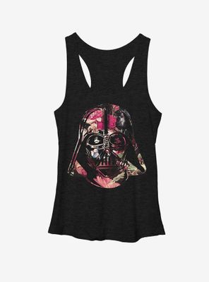 Star Wars Floral Print Vader Womens Tank