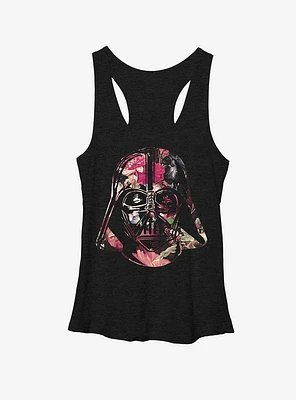 Star Wars Floral Print Vader Womens Tank