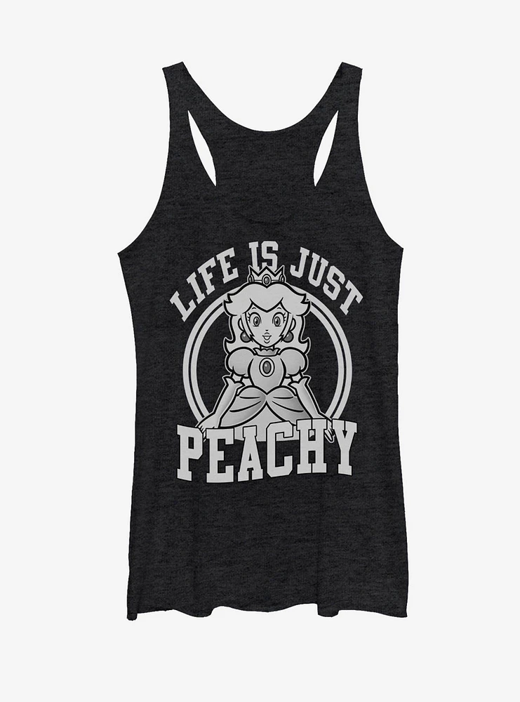 Nintendo Princess Life is Just Peachy Womens Tank