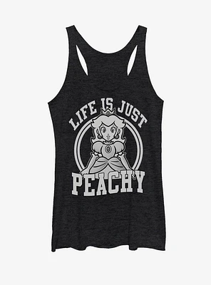 Nintendo Princess Life is Just Peachy Womens Tank