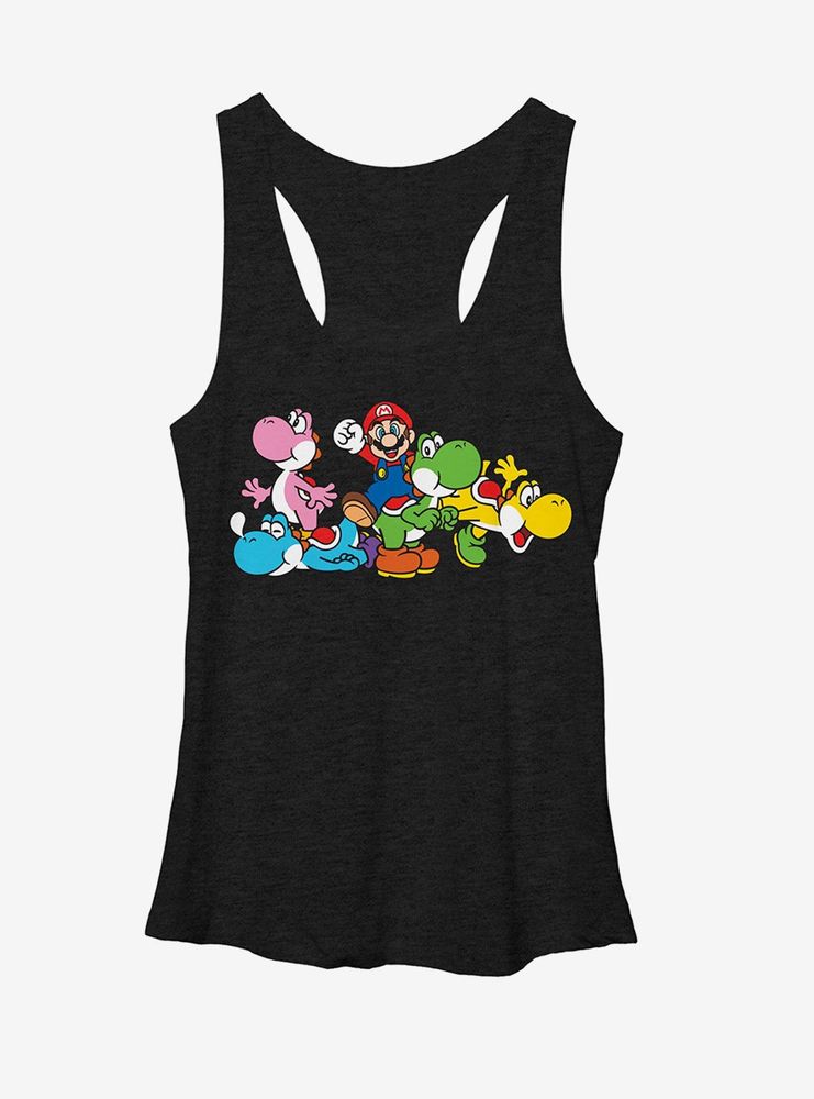 Nintendo Yoshi Many Colors Womens Tank