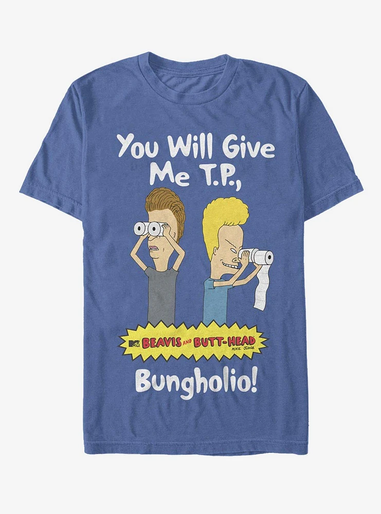 Beavis and Butt-Head You Will Give Me TP T-Shirt