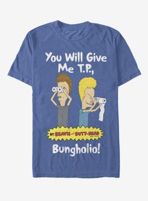 Beavis and Butt-Head You Will Give Me TP T-Shirt