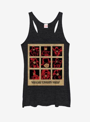 Marvel Daredevil Classic Man Without Fear Womens Tank