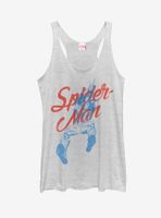 Marvel Spider-Man Cursive Womens Tank