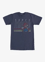 Nintendo Super Mario Classic Stripes T-Shirt