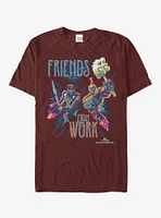 Marvel Thor: Ragnarok Friends Work T-Shirt