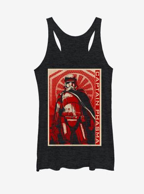 Star Wars Captain Phasma Poster Womens Tank