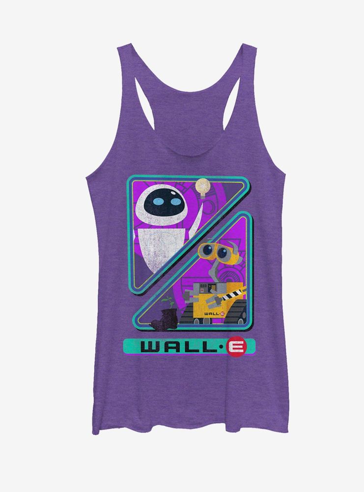 Disney Wall-E EVE Robot Triangle Womens Tank