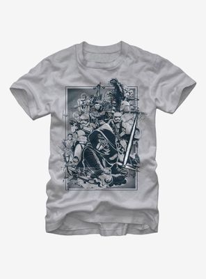 Star Wars Characters The Force Awakens T-Shirt