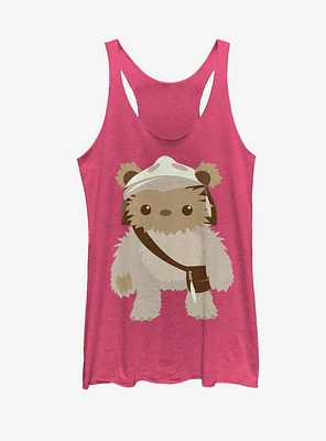 Star Wars Cute Cartoon Ewok Womens Tank