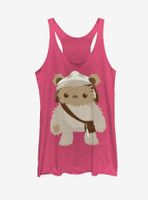 Star Wars Cute Cartoon Ewok Womens Tank