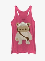 Star Wars Cute Cartoon Ewok Womens Tank