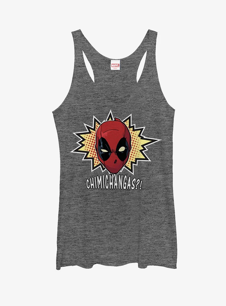 Marvel Deadpool Chimichangas Womens Tank