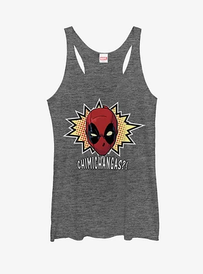 Marvel Deadpool Chimichangas Womens Tank
