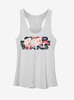 Star Wars Flower Logo Womens Tank