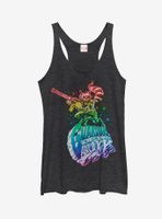 Guardians of the Galaxy Rainbow Rocket Womens Tank