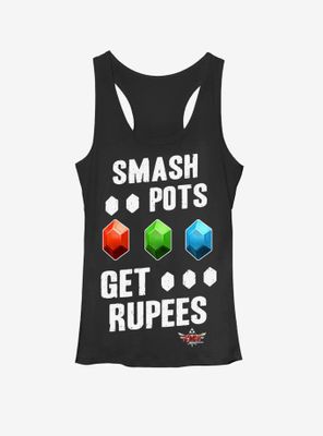 Nintendo Legend of Zelda Get Rupees Womens Tank