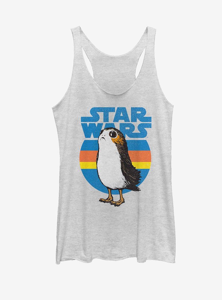 Star Wars Retro Porg Womens Tank