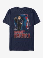 Marvel Avengers: Infinity War Captain America View T-Shirt