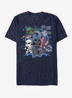 Star Wars Empire Cartoon Characters T-Shirt